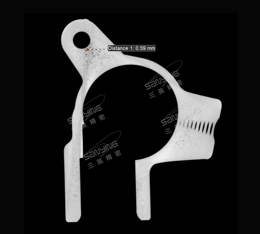 金屬壓鑄件內部缺陷